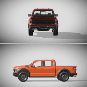 Truck Sides and Rear (98% DS-MAX) (10 Years Warranty)