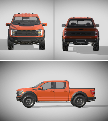 Truck Sides, Rear & Windshield (98% DS-MAX) (10 Years Warranty)