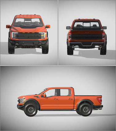 Truck Sides, Rear, Windshield (88% DS-PRO) (6 Years Warranty)