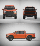Truck Sides, Rear, Windshield (67% DS-ONE) (3 Years Warranty)