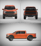 Truck Sides, Rear, Windshield (67% DS-ONE) (3 Years Warranty)