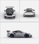 Sports Sides, Rear, Windshield and Sunroof (98% DS-MAX) (10 Years Warranty)