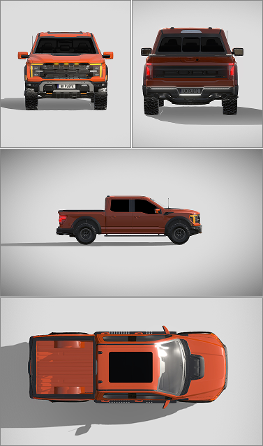 Truck Sides, Rear, Windshield and Sunroof (88% DS-PRO) (6 Years Warranty)