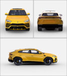 SUV Sports Sides, Rear, Windshield (88% DS-PRO) (6 Years Warranty)