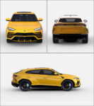 SUV Sports Sides, Rear, Windshield (88% DS-PRO) (6 Years Warranty)