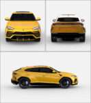 SUV Sports Sides, Rear, Windshield (67% DS-ONE) (3 Years Warranty)