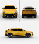 SUV Sports Sides, Rear, Windshield (67% DS-ONE) (3 Years Warranty)