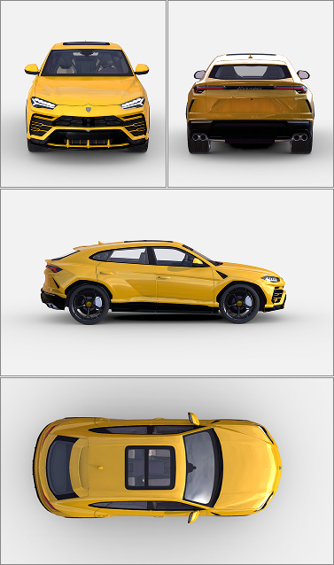 SUV Sports Sides, Rear, Windshield and Sunroof (88% DS-PRO) (6 Years Warranty)