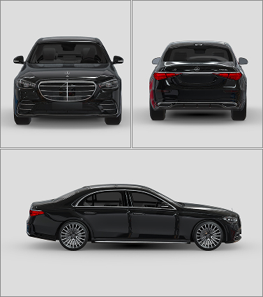 Sedan Sides, Rear & Windshield (98% DS-MAX) (10 Years Warranty)