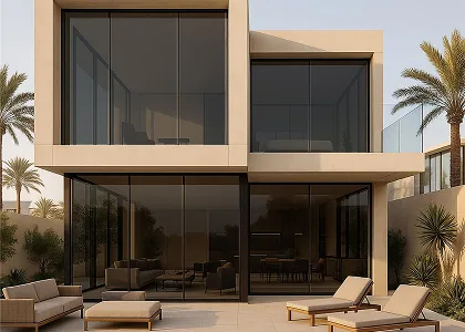 Black residential tint visual shade 30 percent