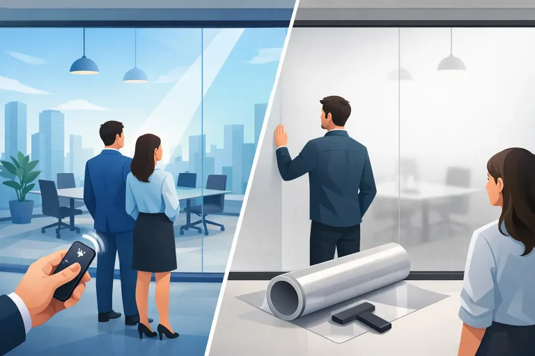 Smart Glass Versus Privacy Film: Which Fits?