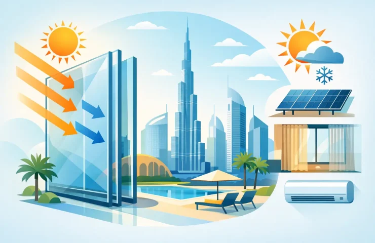 Best Heat Control Options for Dubai Glass