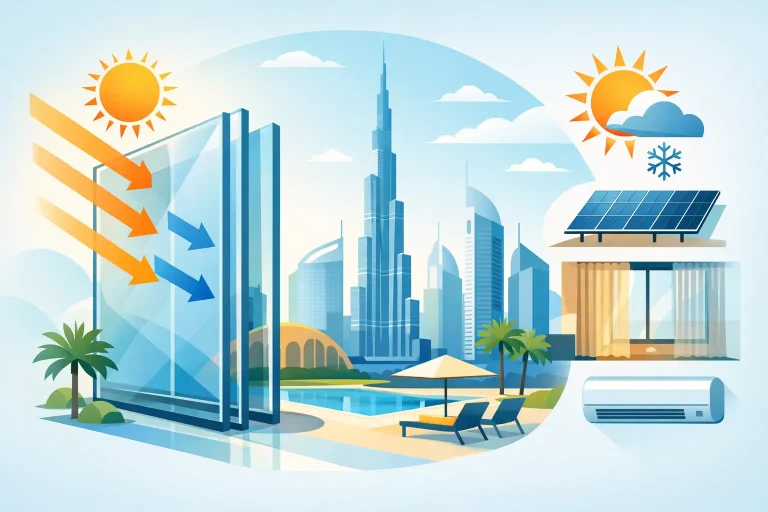 Best Heat Control Options for Dubai Glass