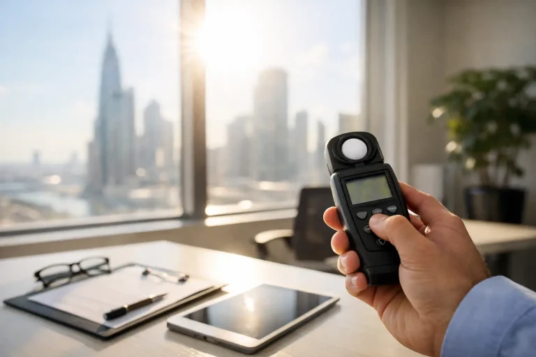 How to Measure Window Glare in UAE Spaces