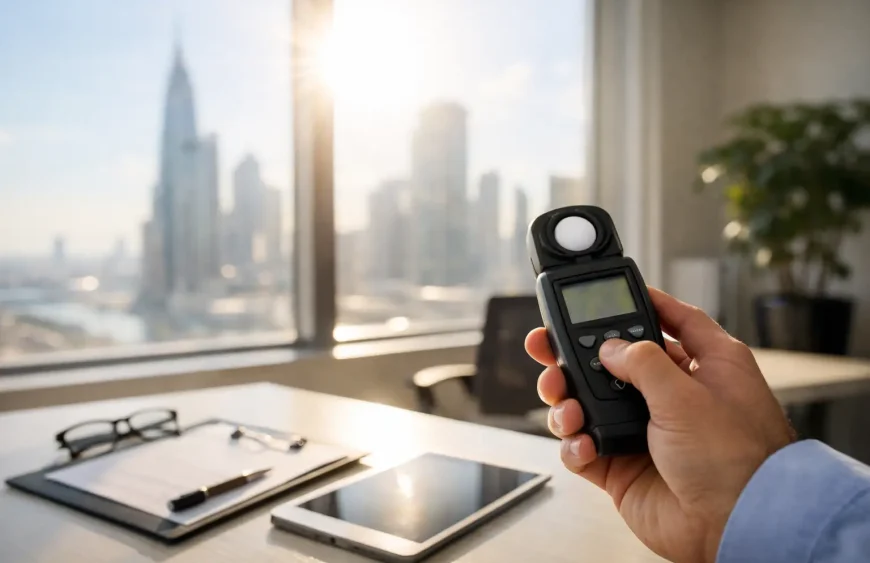 How to Measure Window Glare in UAE Spaces