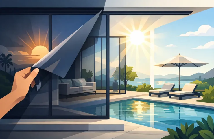 How to Tint Villa Windows Without Losing Light
