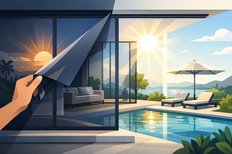 How to Tint Villa Windows Without Losing Light