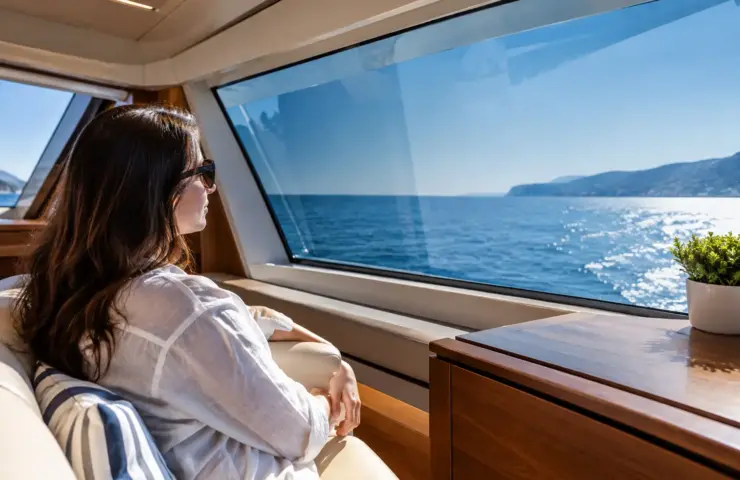 Marine Glazing Film for Cooler Yacht Cabins